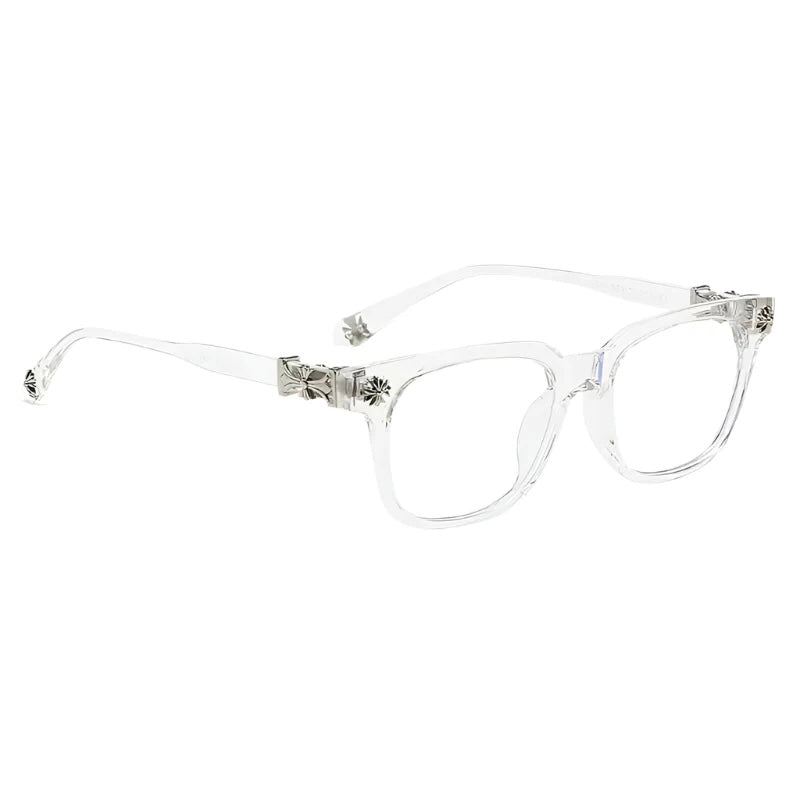 White Chrome Hearts Glasses