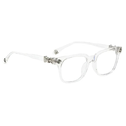 White Chrome Hearts Glasses