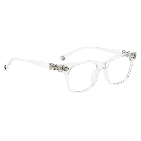 White Chrome Hearts Glasses