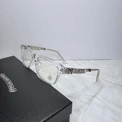 White Chrome Hearts Glasses